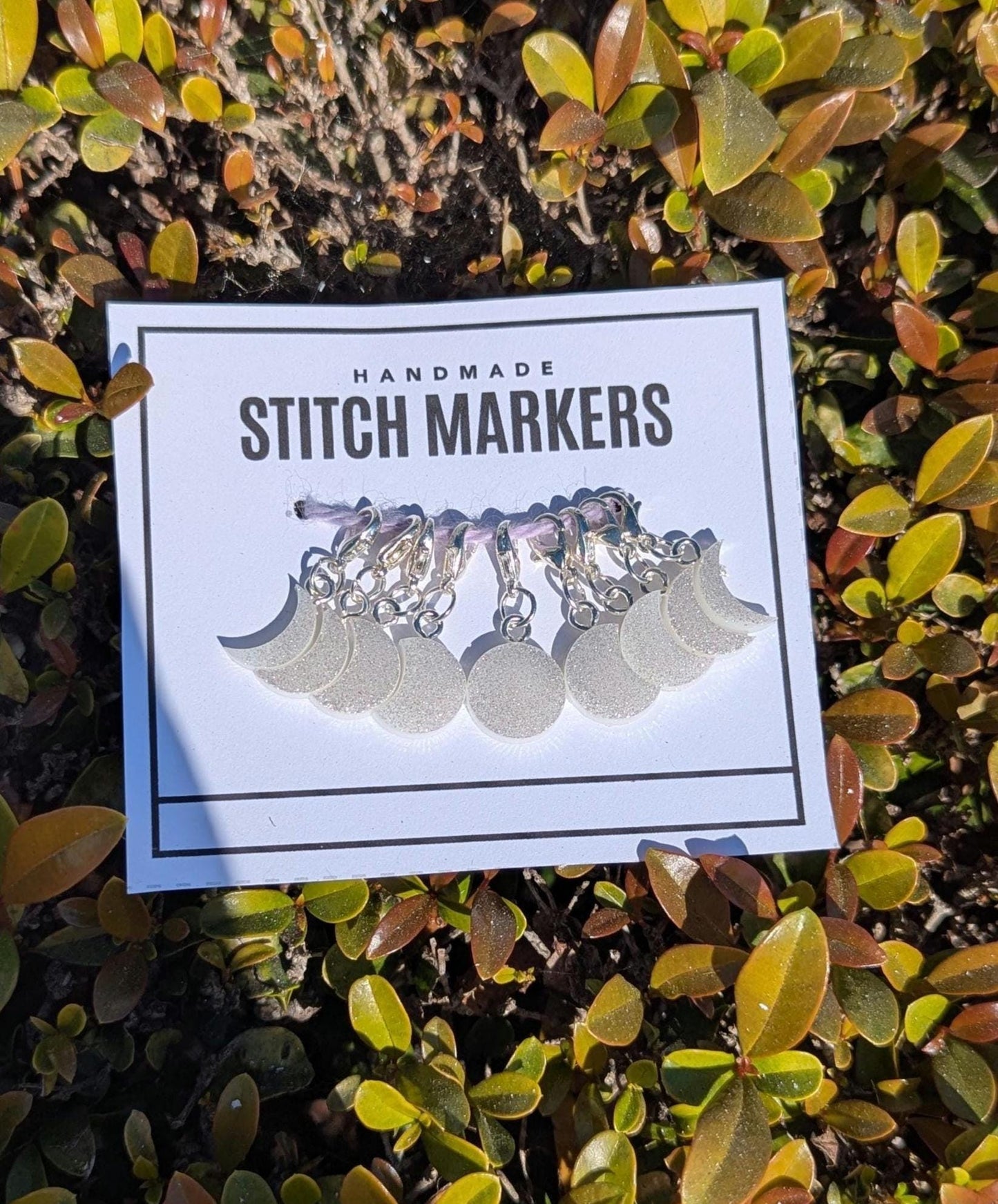 Moon Phase Stitch Markers