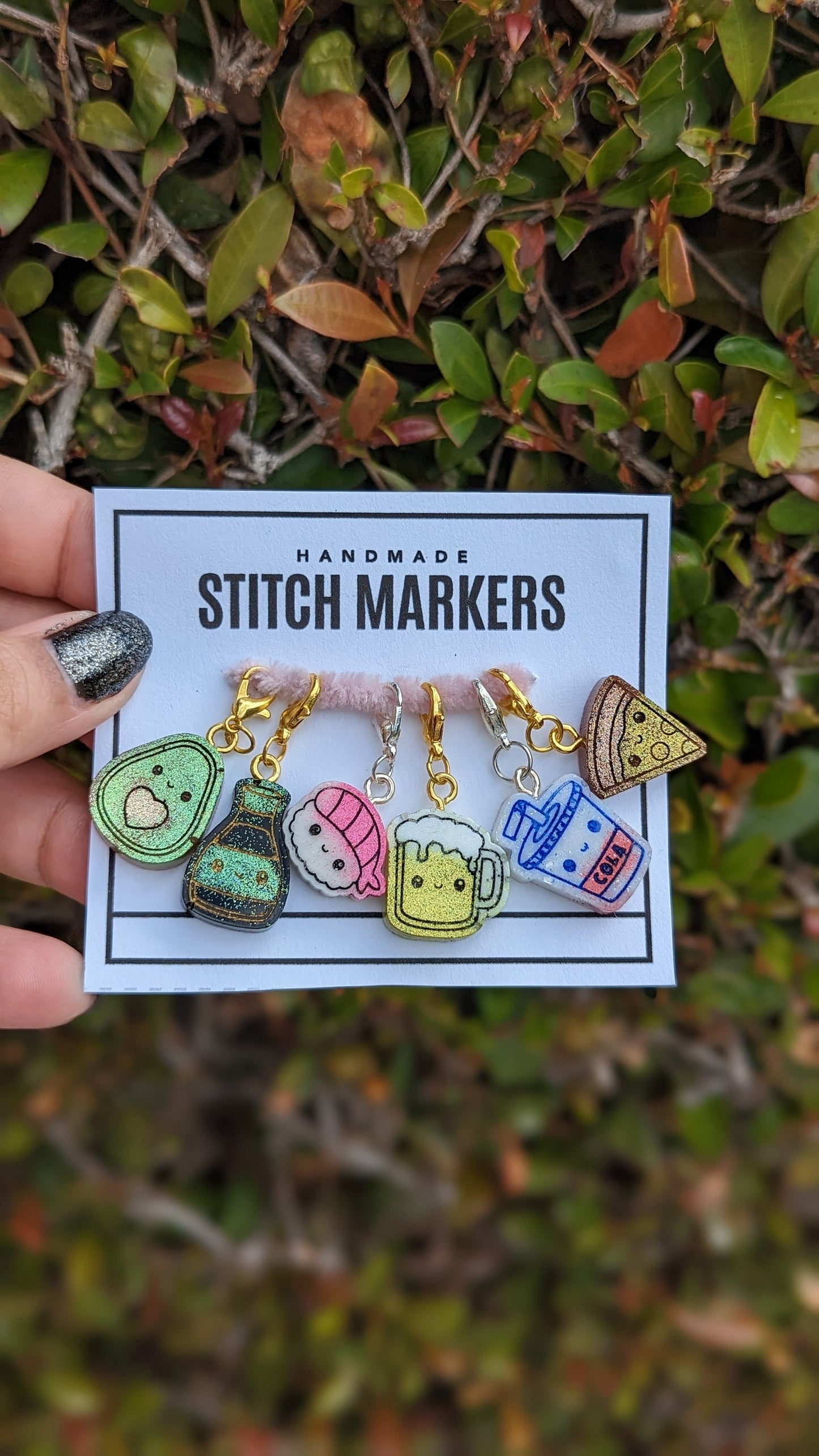 Food and Snacks Stitch Markers