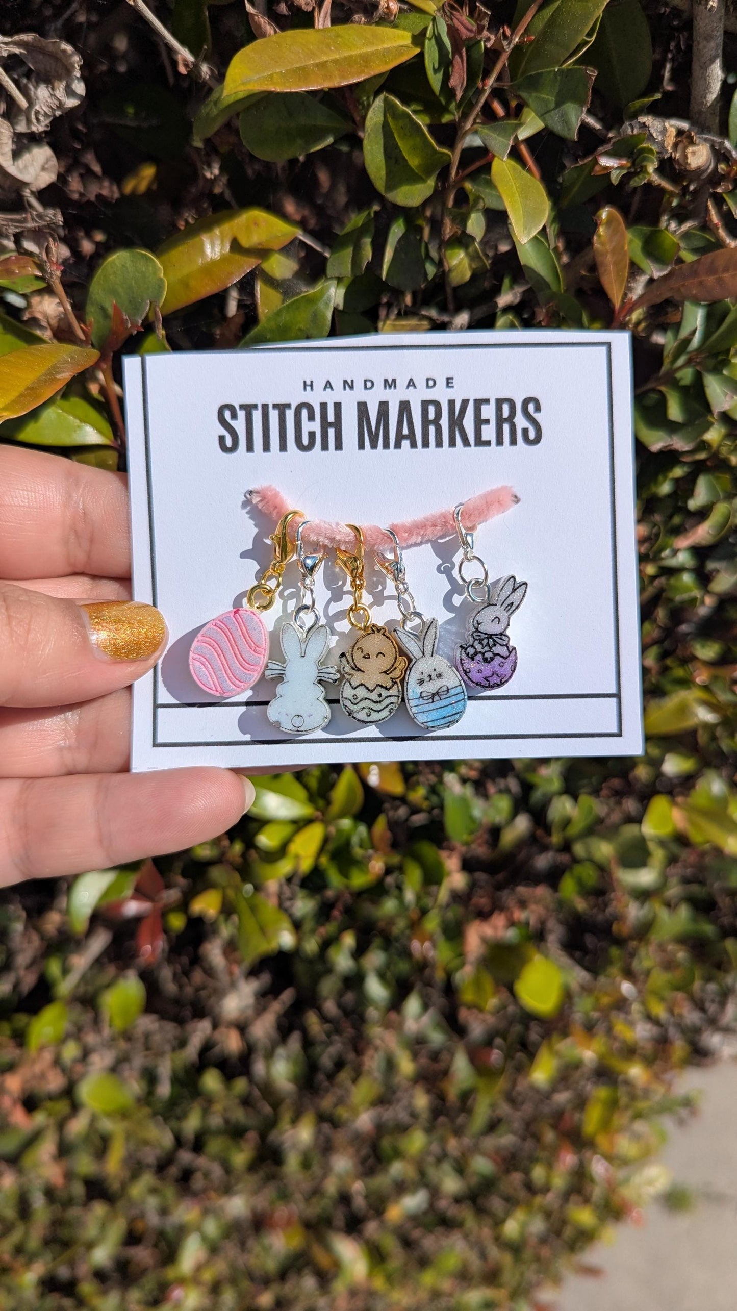 Easter Friends Stitch Markers