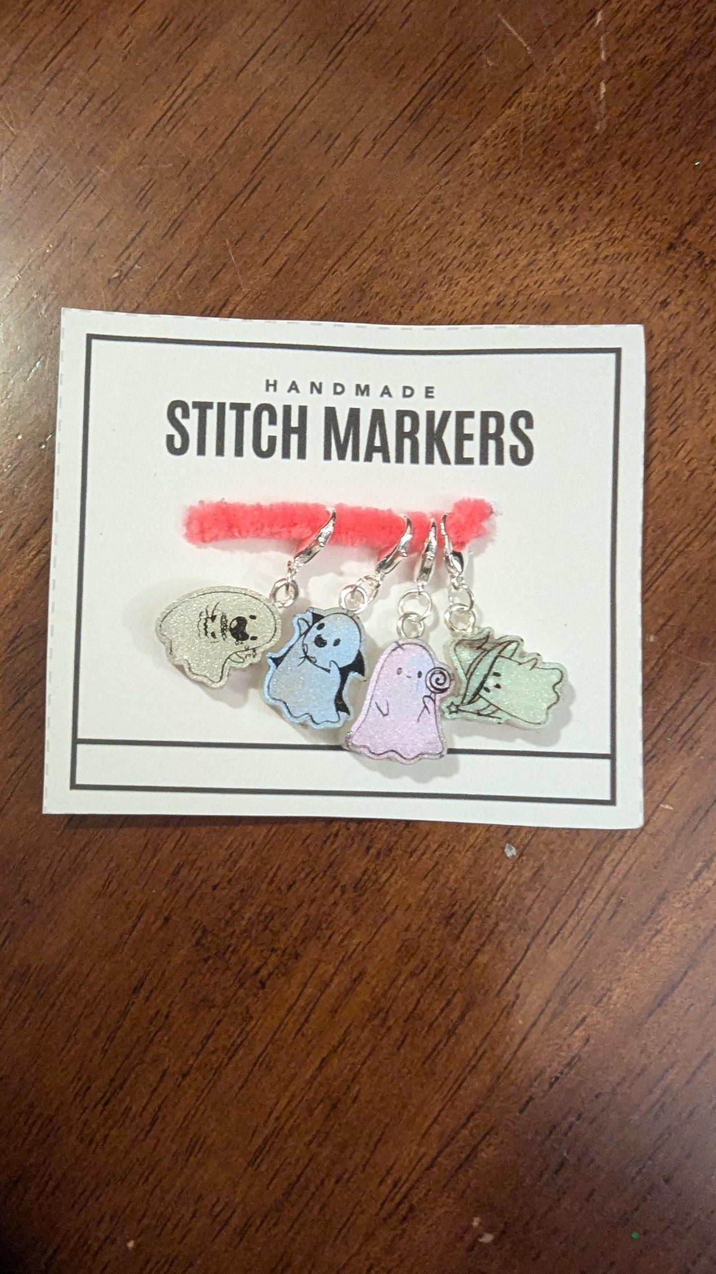 Ghost Friends Stitch Markers