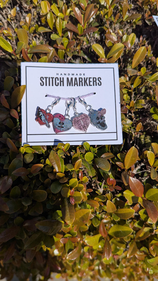Bloody Valentine Stitch Markers