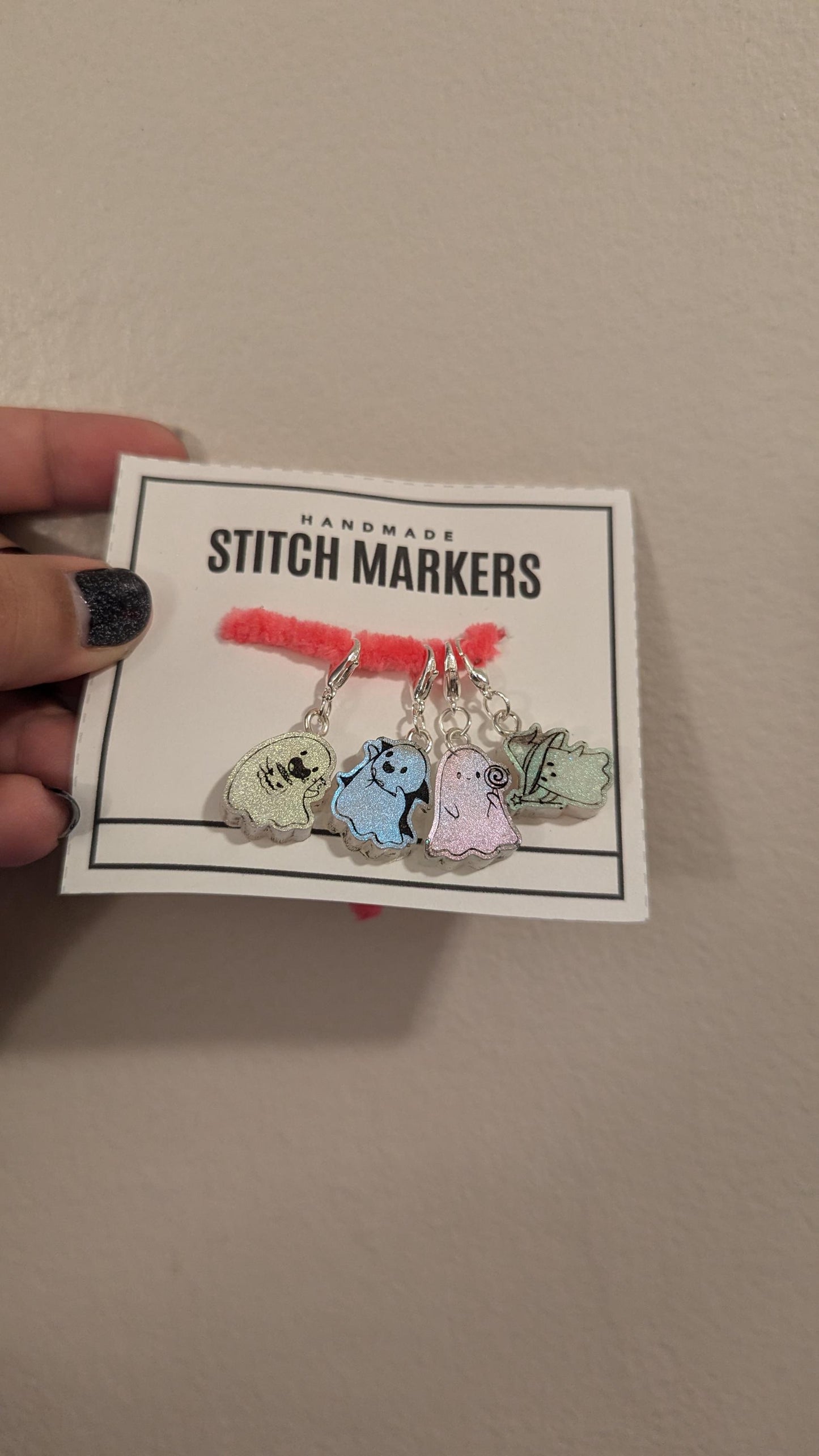 Ghost Friends Stitch Markers