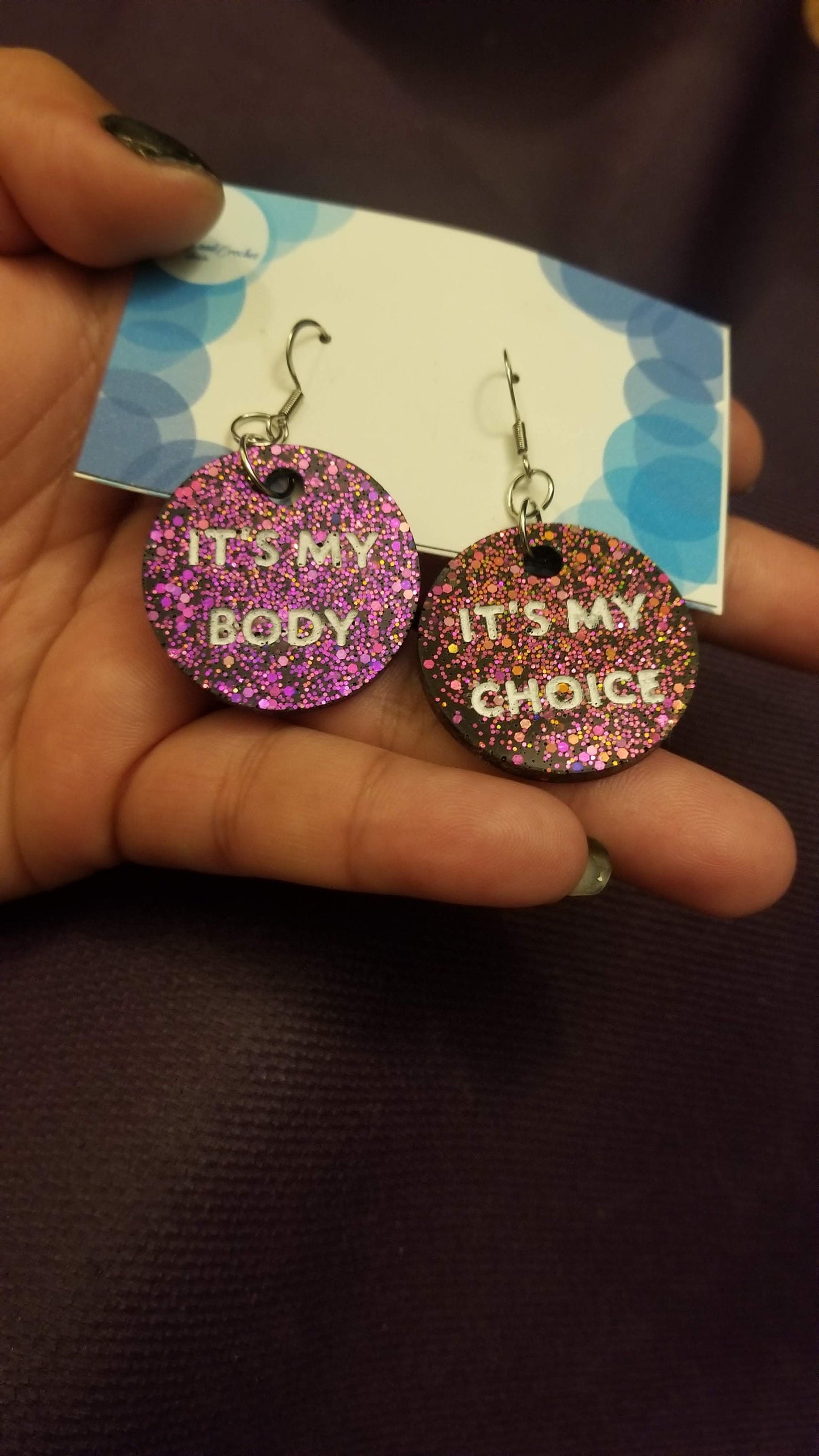 My Body My Choice Earrings