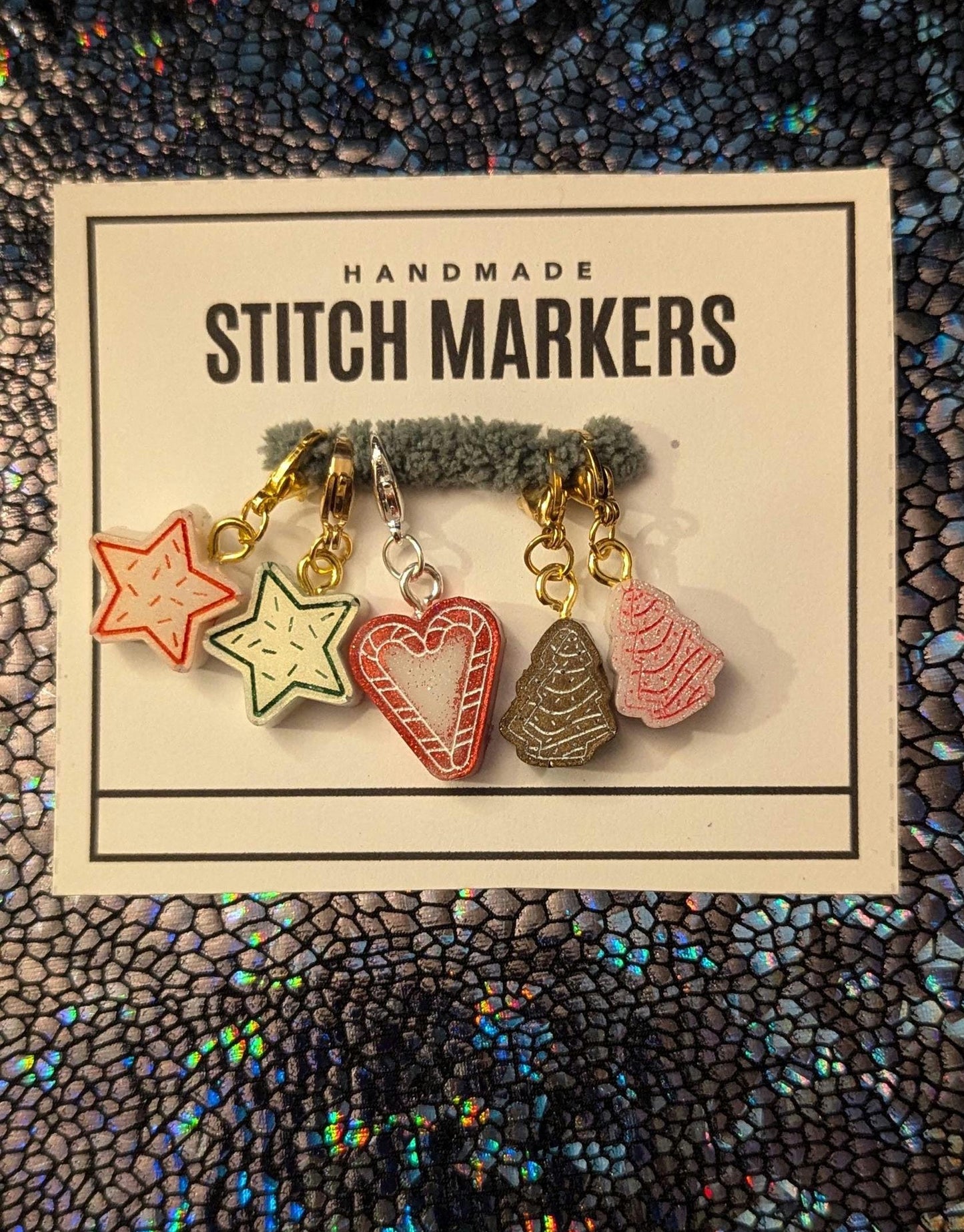 Holiday Treats Stitch Markers