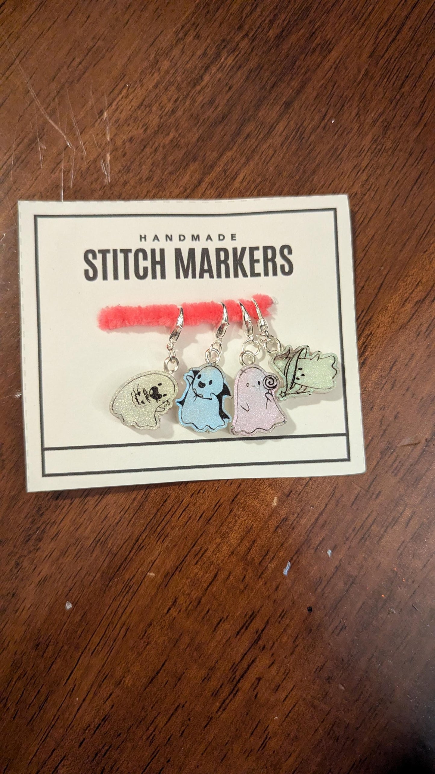 Ghost Friends Stitch Markers