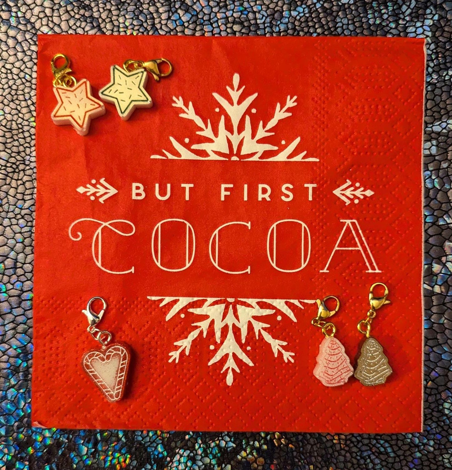 Holiday Treats Stitch Markers