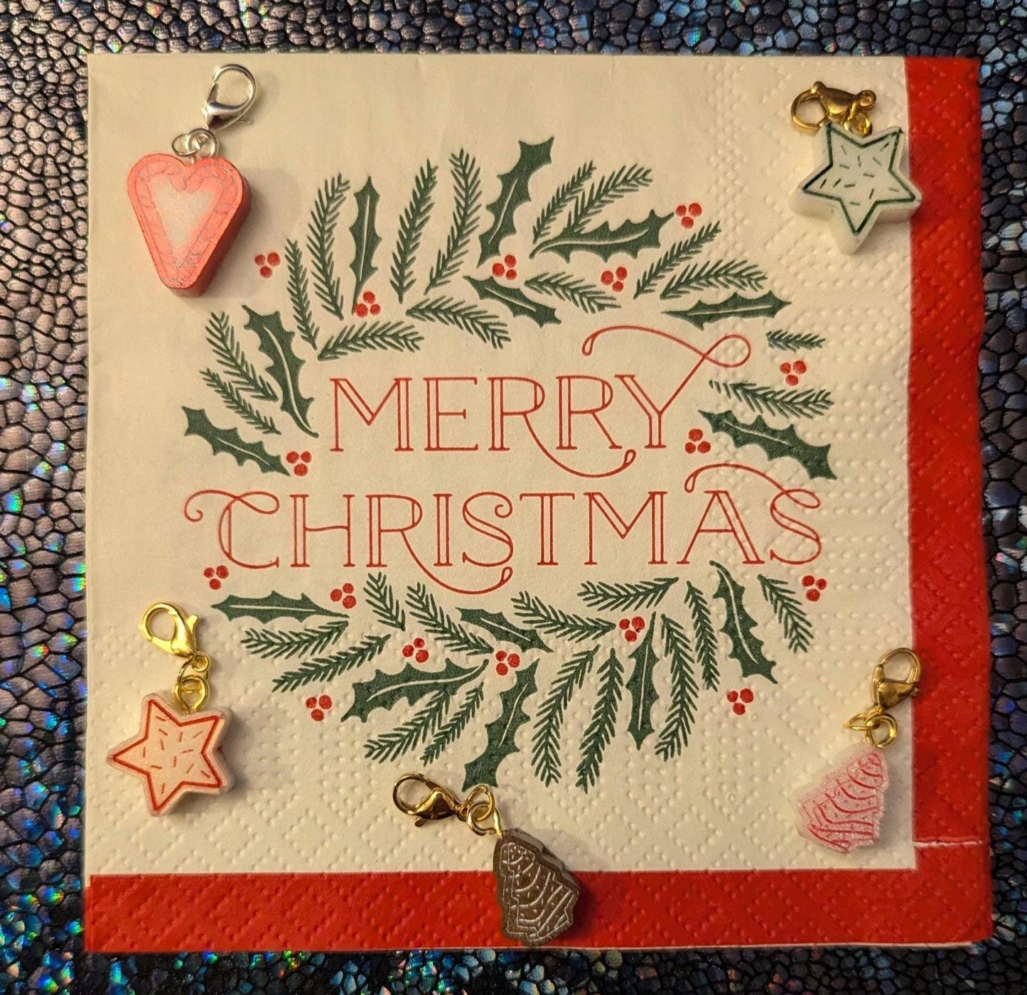 Holiday Treats Stitch Markers
