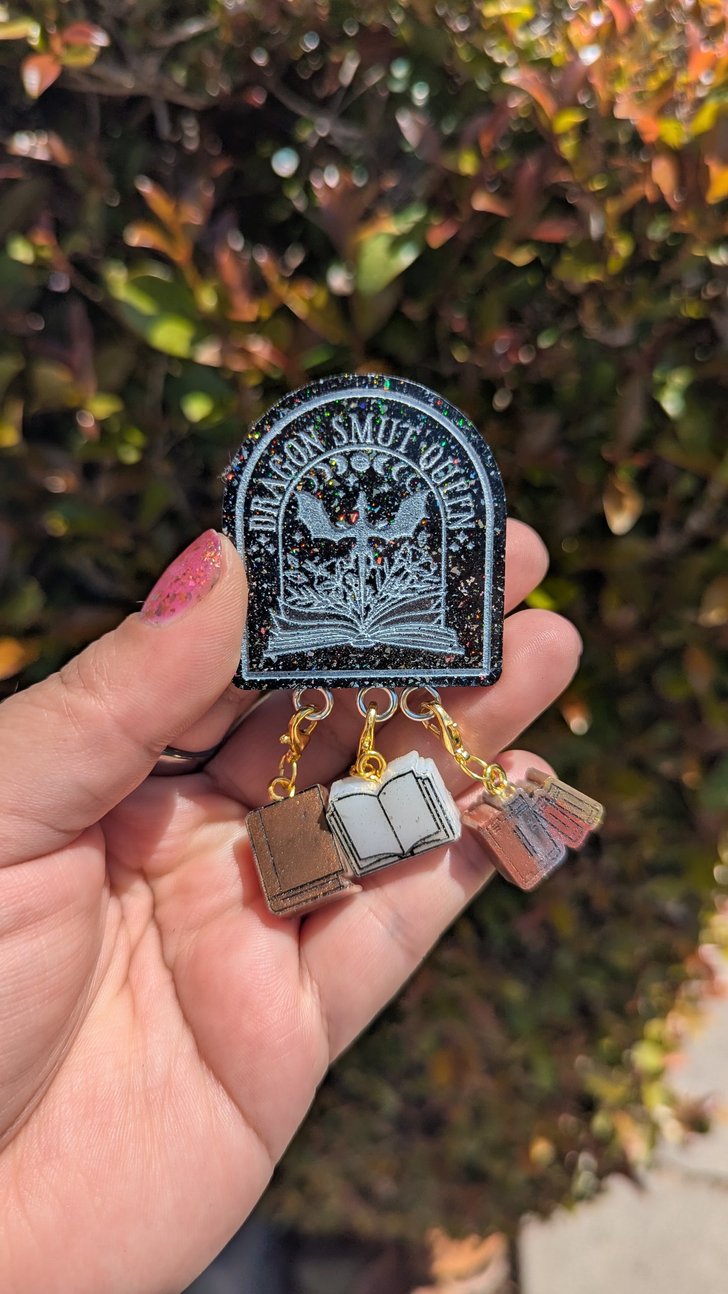 Dragon Smut Queen Stitch Marker Pin