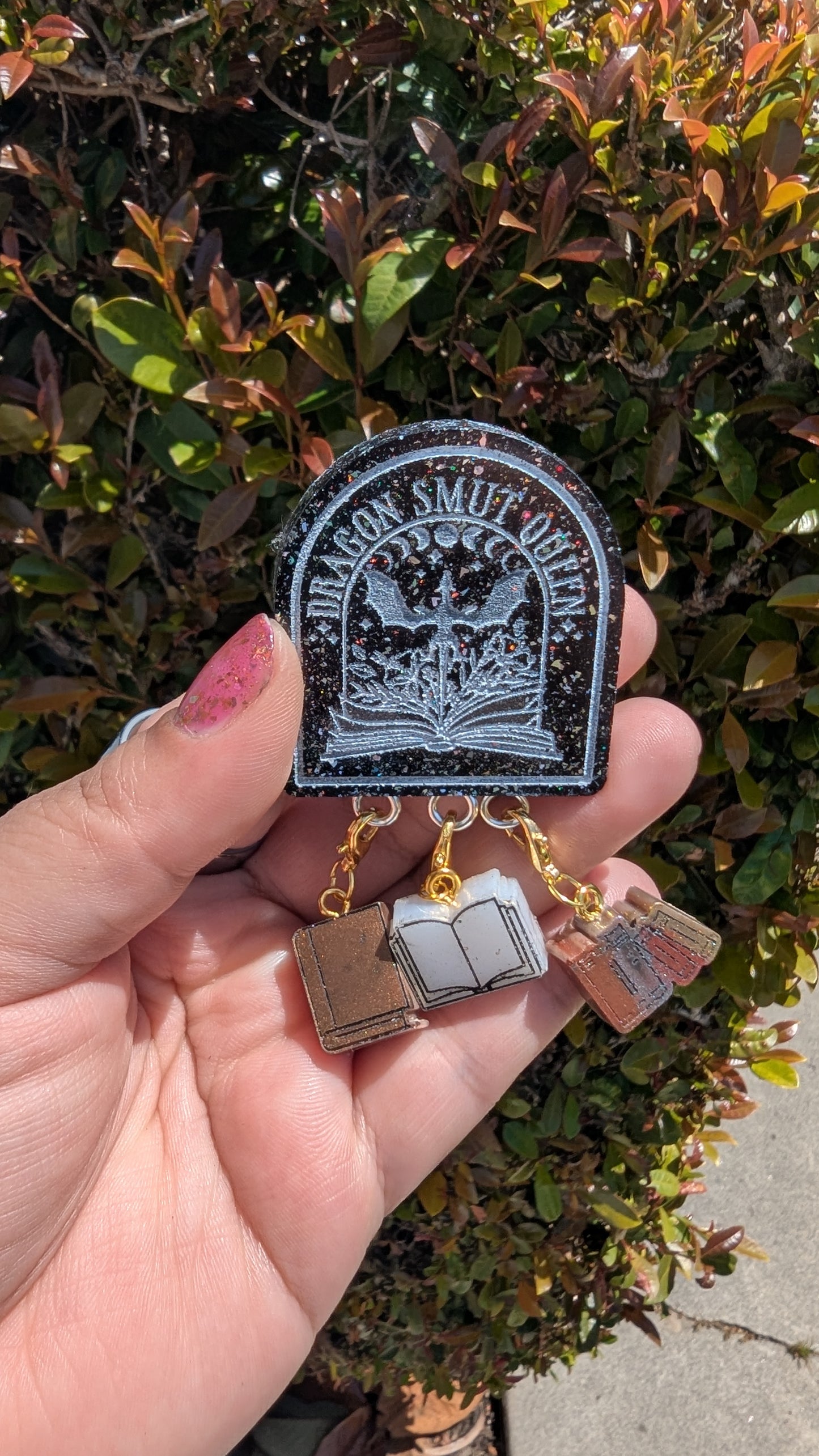 Dragon Smut Queen Stitch Marker Pin