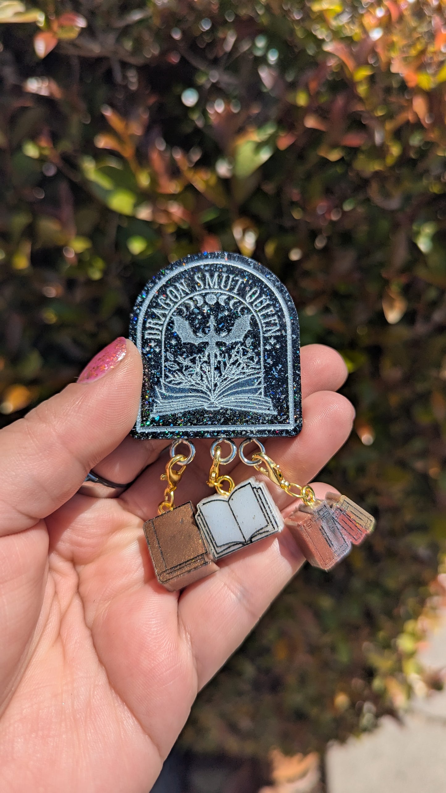 Dragon Smut Queen Stitch Marker Pin