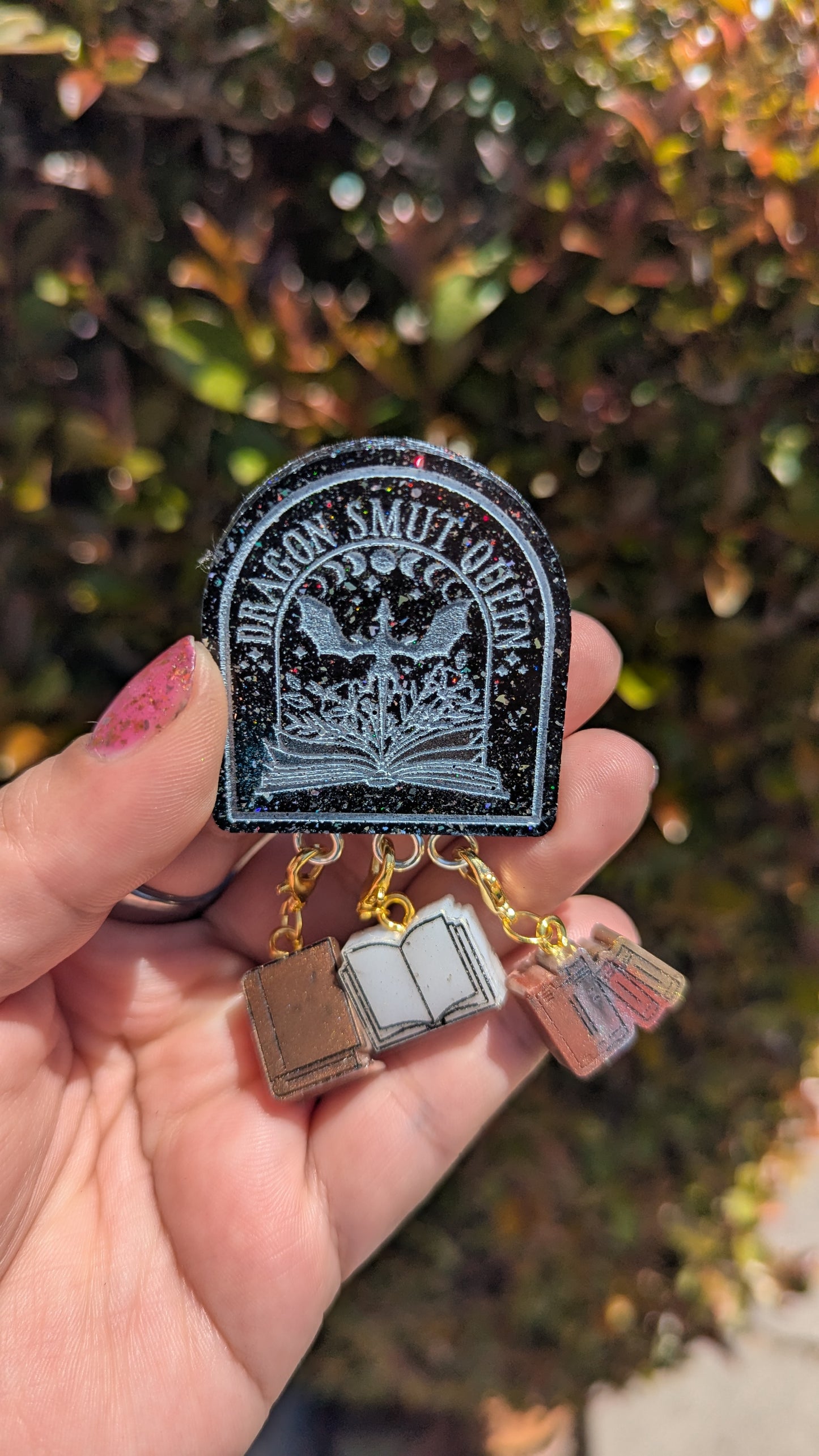 Dragon Smut Queen Stitch Marker Pin