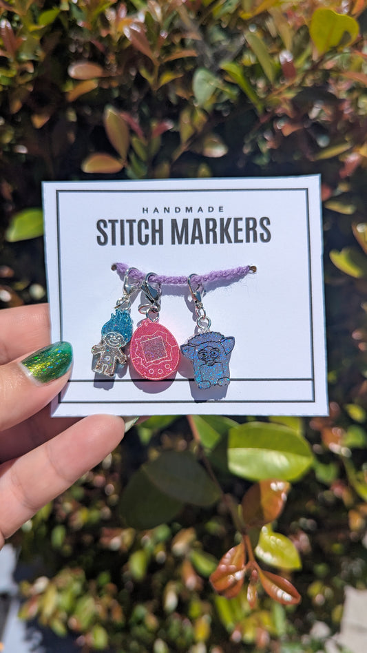 90s kids Stitch Markers