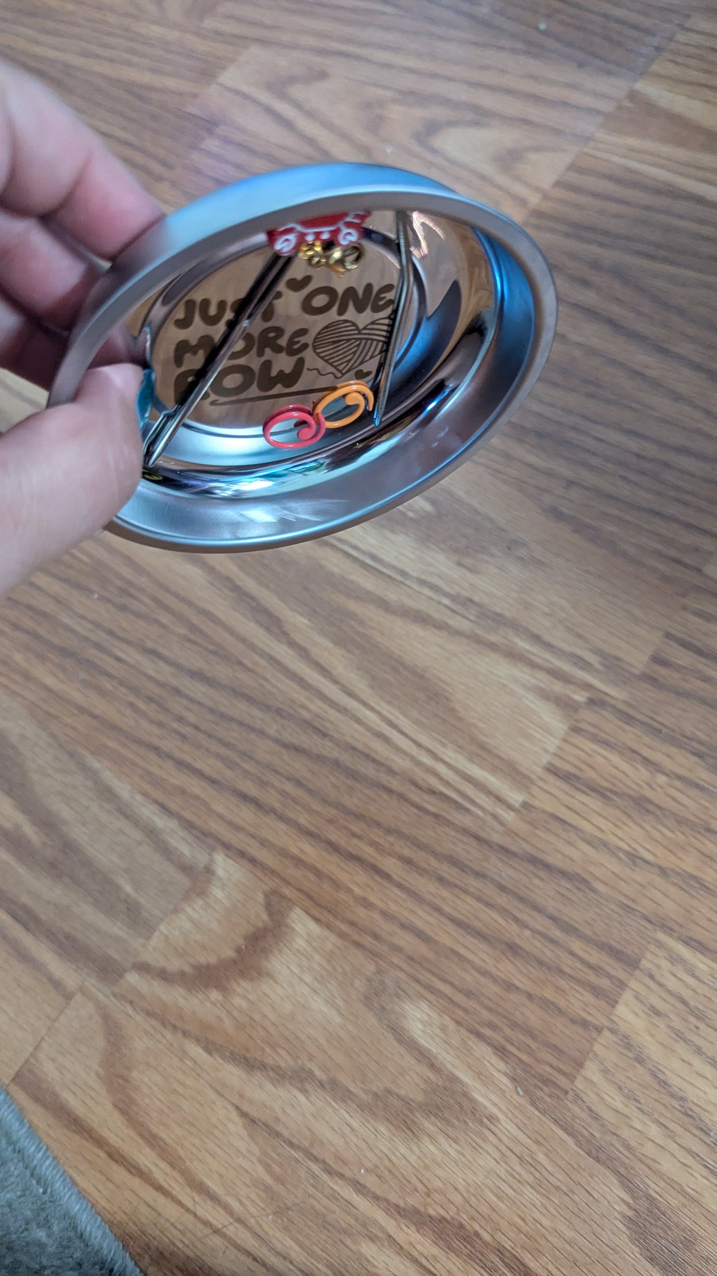 Magnetic Crochet Dish - Just One More Row