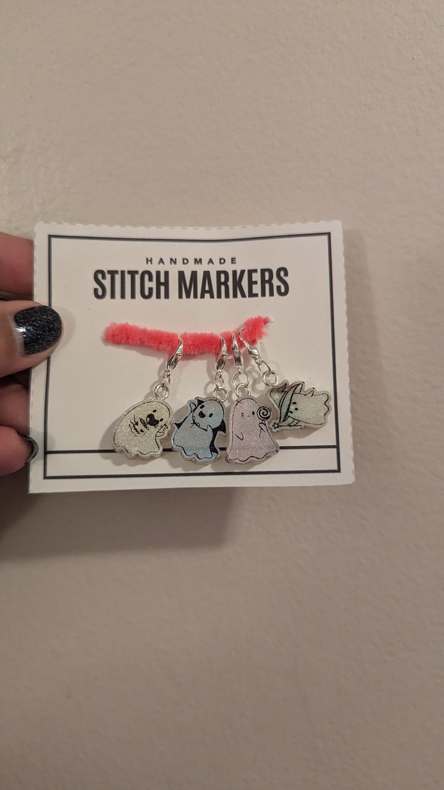 Ghost Friends Stitch Markers
