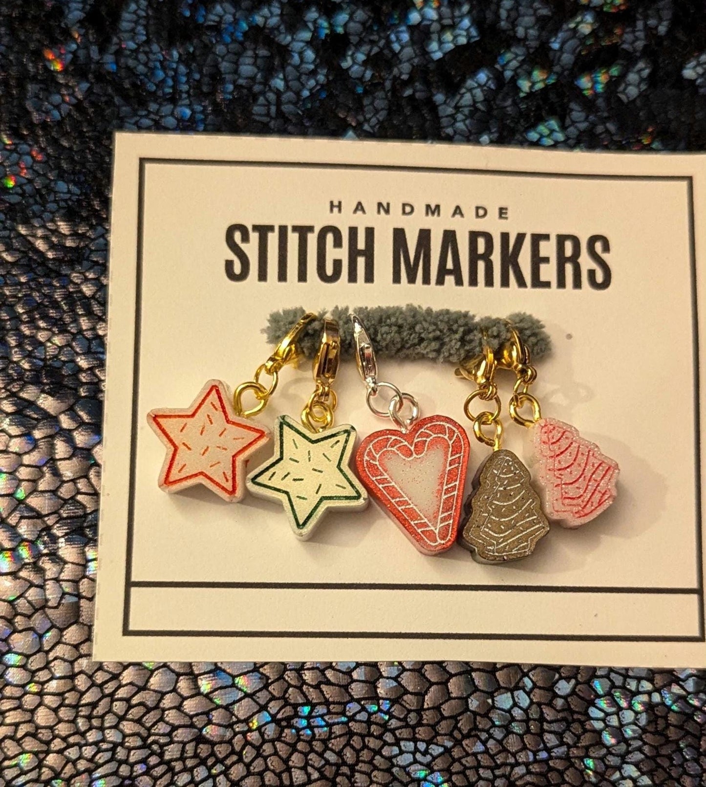 Holiday Treats Stitch Markers