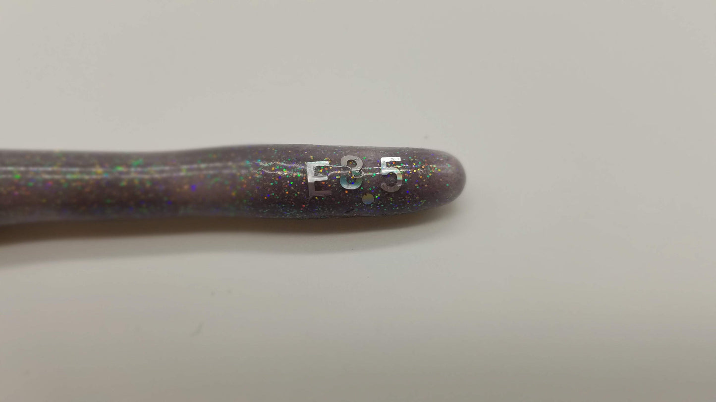 Black to Turquoise Color Changing Glitter Crochet Hook