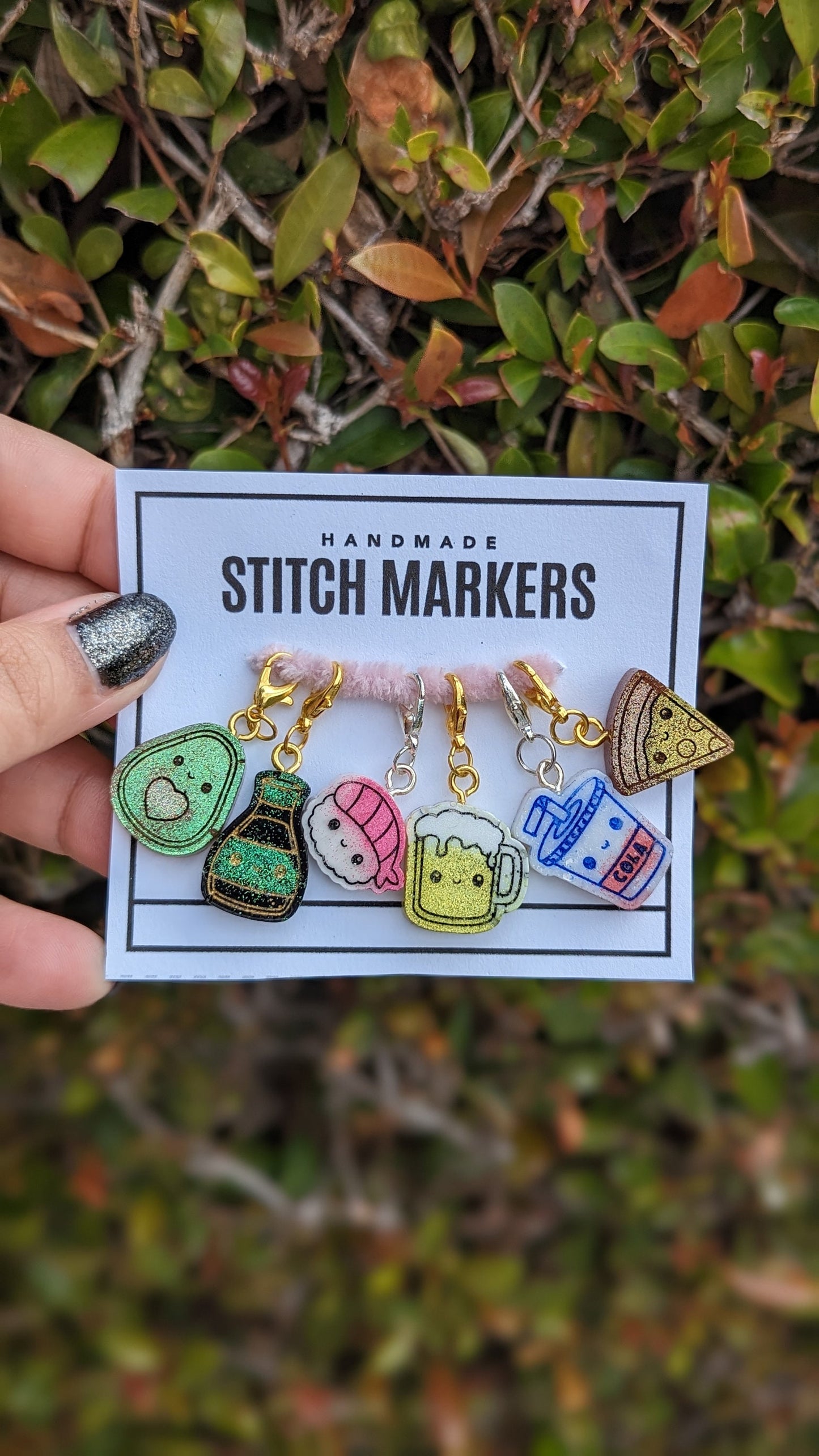 Food and Snacks Stitch Markers