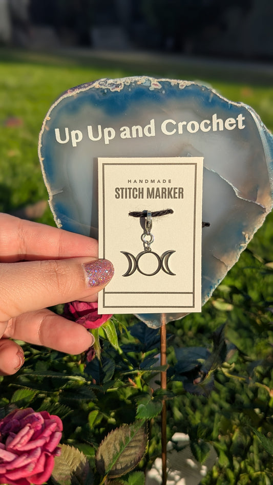 Triple Moon Stitch Marker