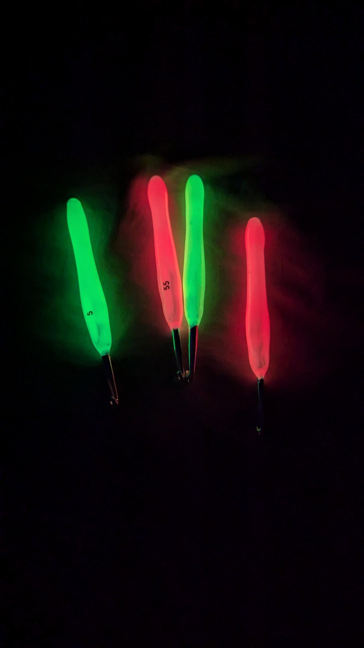 Yellow Glow in the Dark Crochet Hook - novelty crochet hook, crochet gift