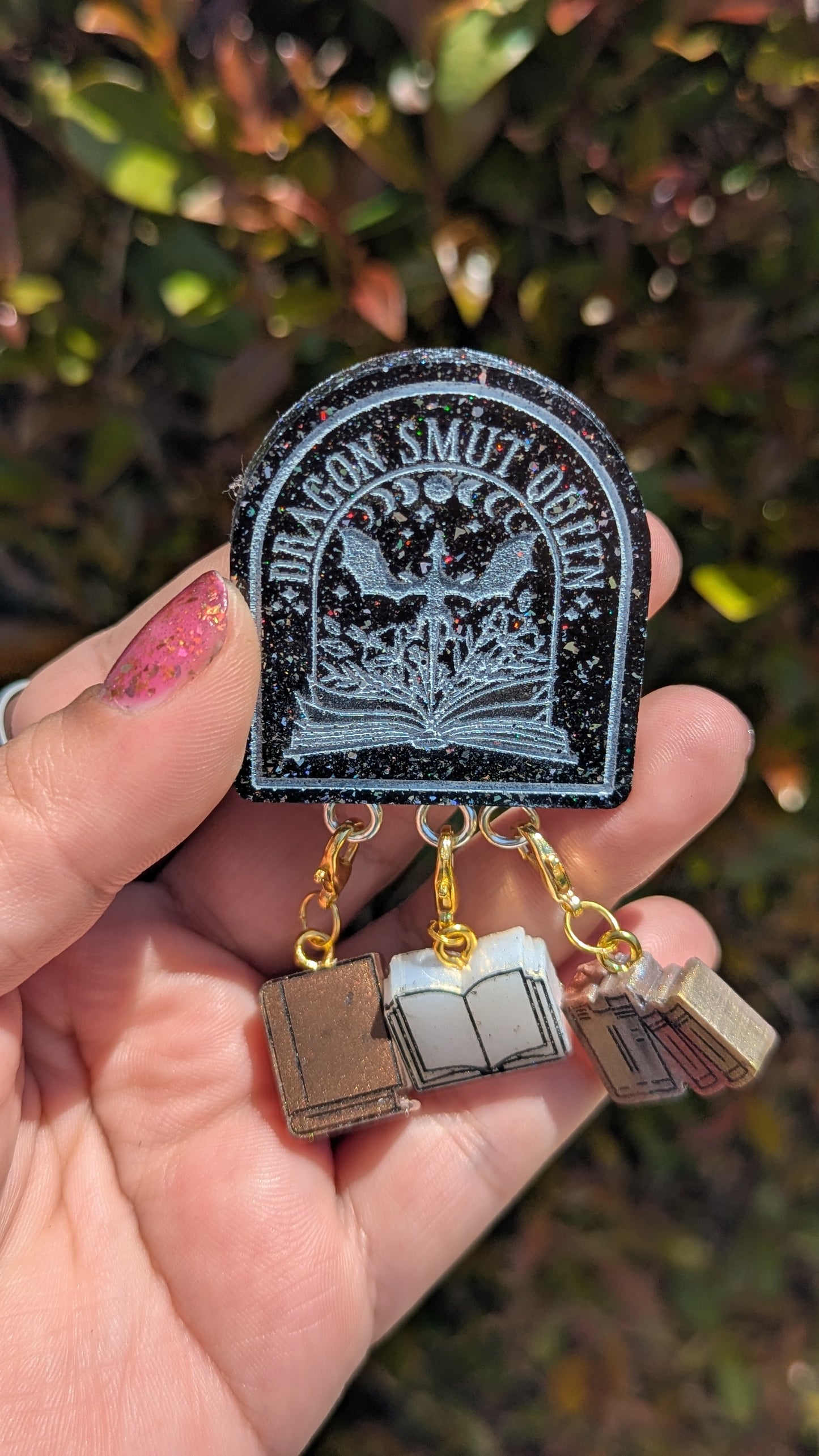 Dragon Smut Queen Stitch Marker Pin
