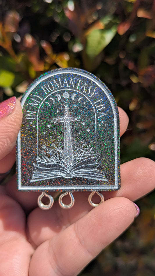 In My Romantasy Era Stitch Marker Pin