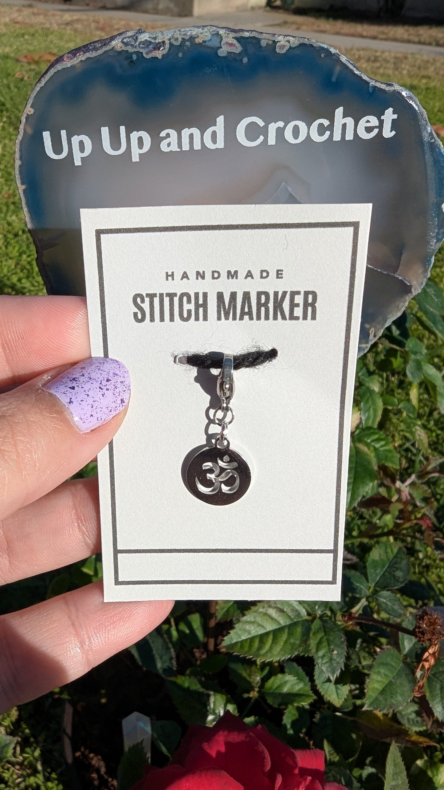 Om Stitch Marker