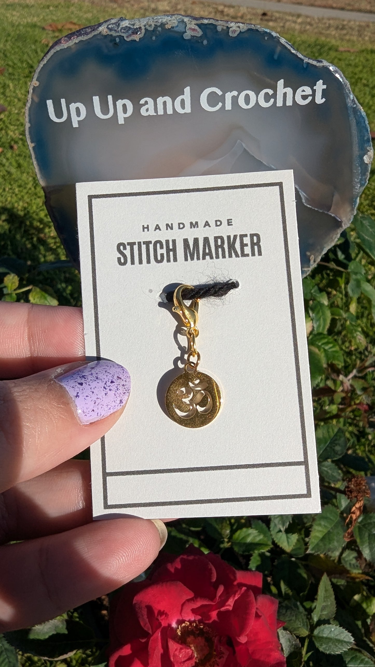 Om Stitch Marker