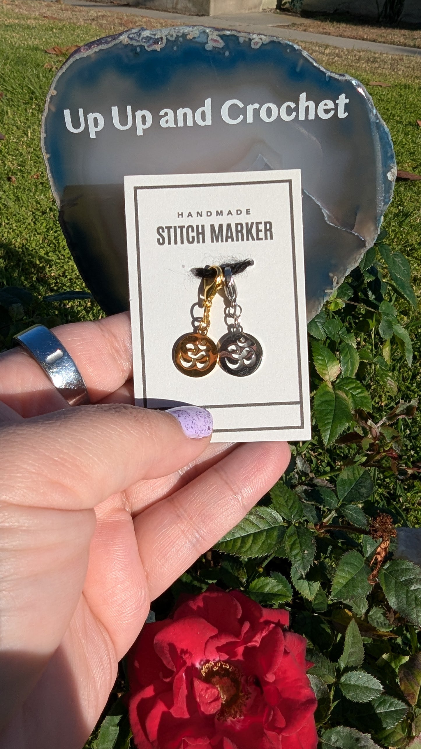 Om Stitch Marker