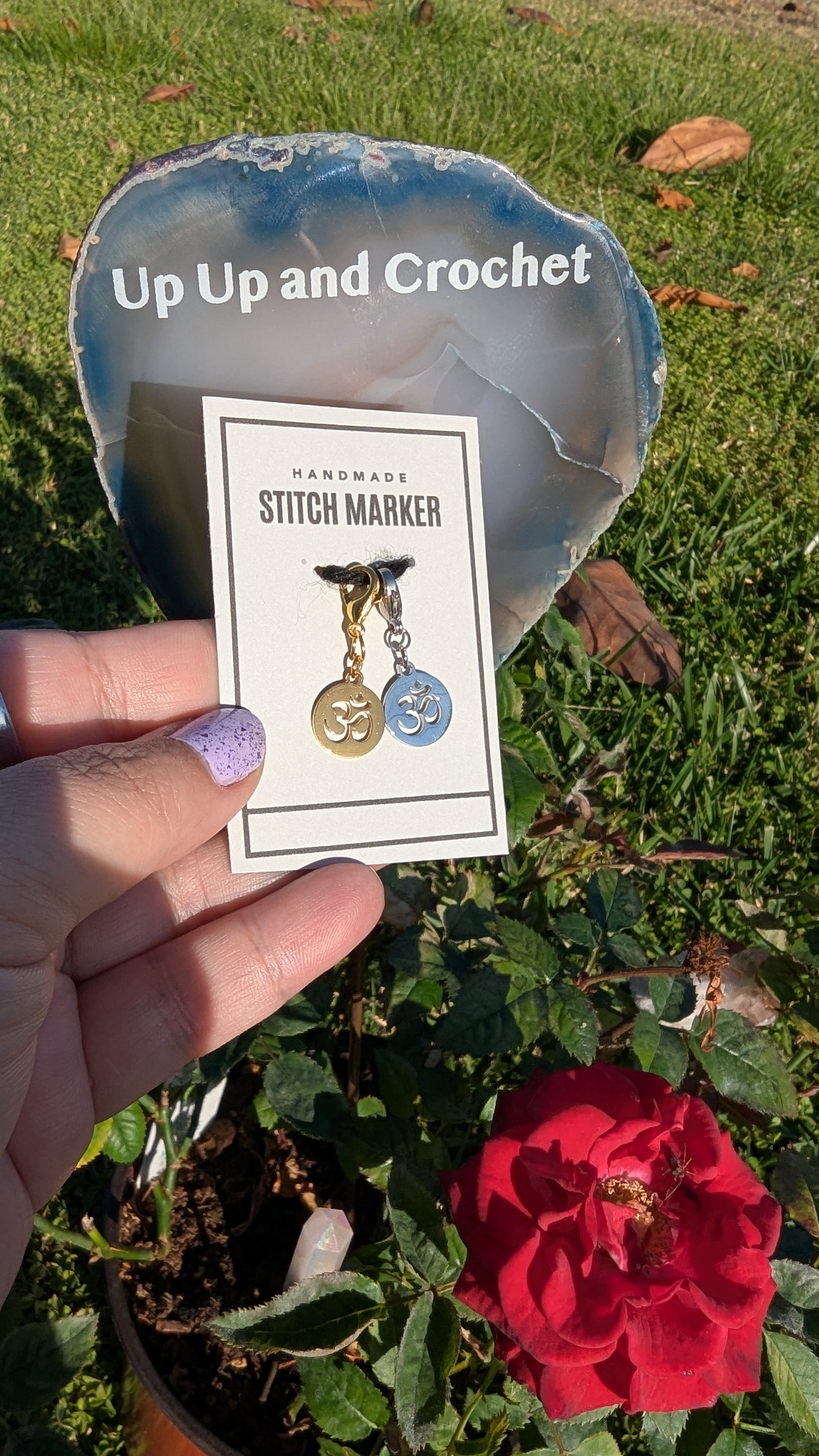 Om Stitch Marker