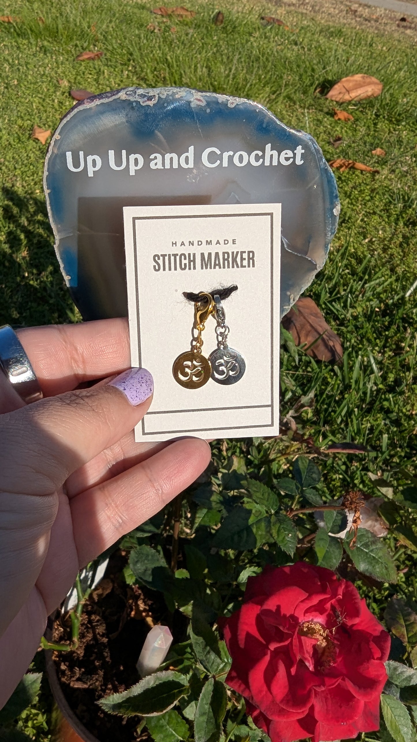 Om Stitch Marker