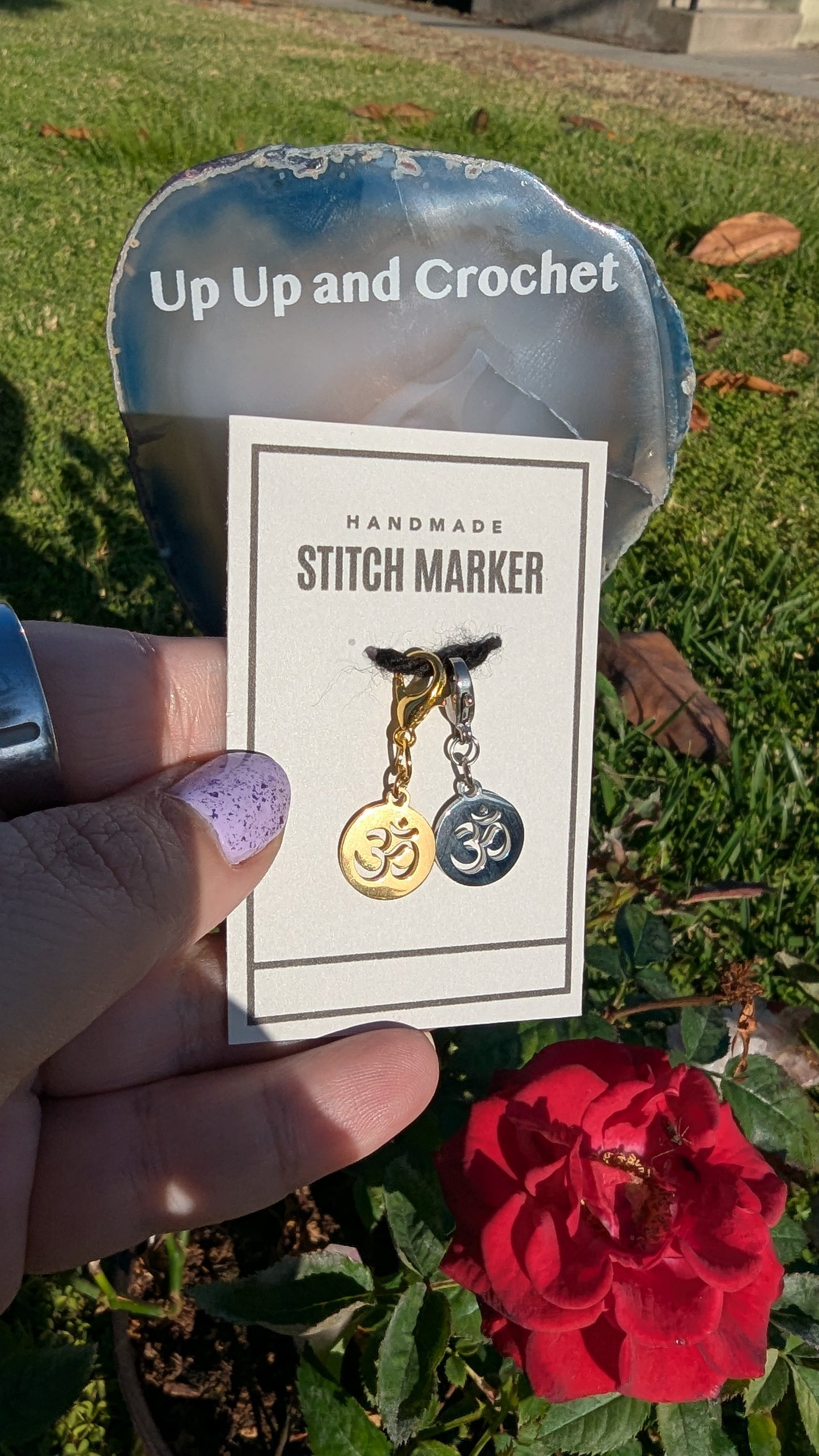 Om Stitch Marker