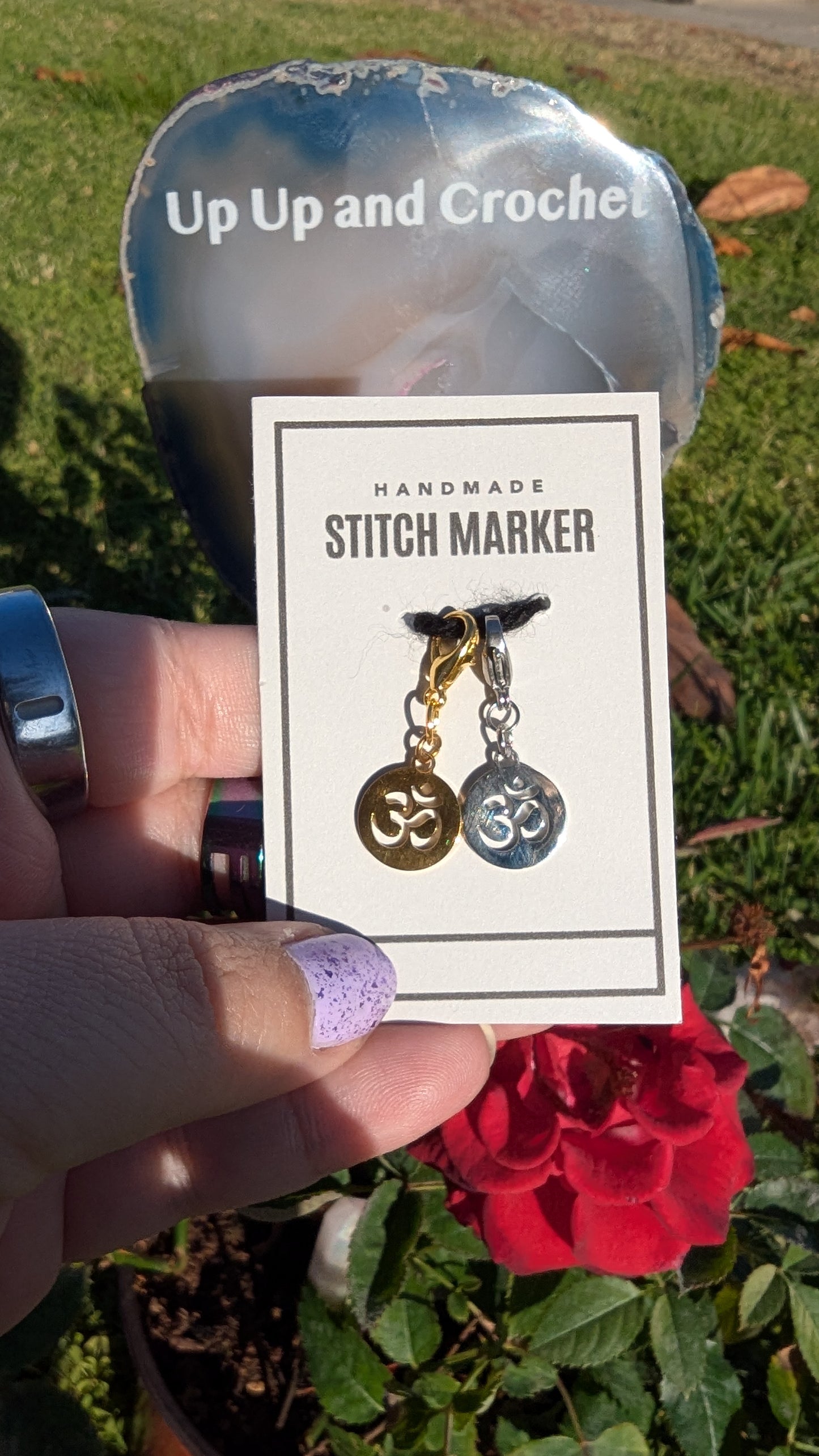 Om Stitch Marker