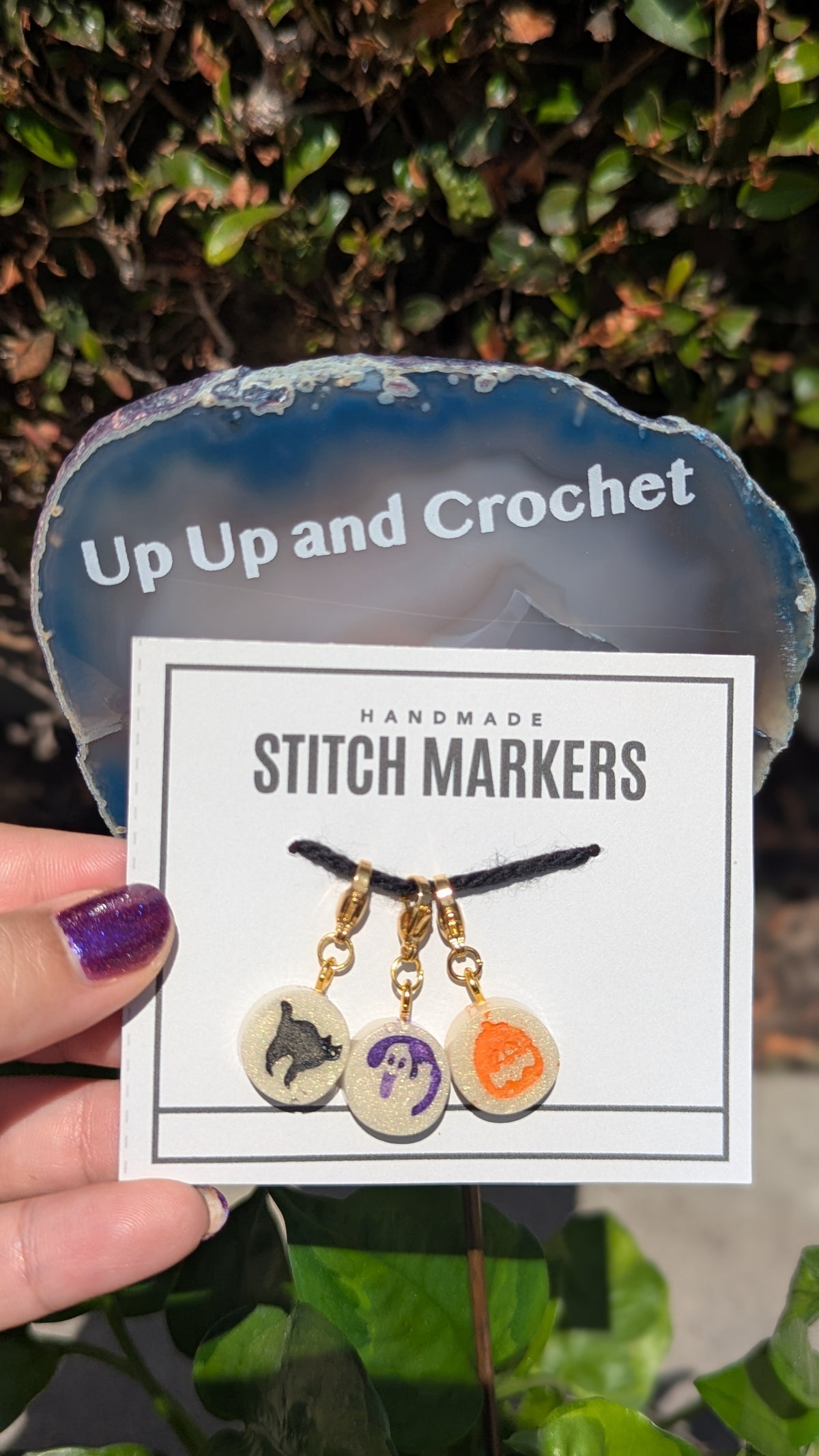 Halloween Cookie stitch markers