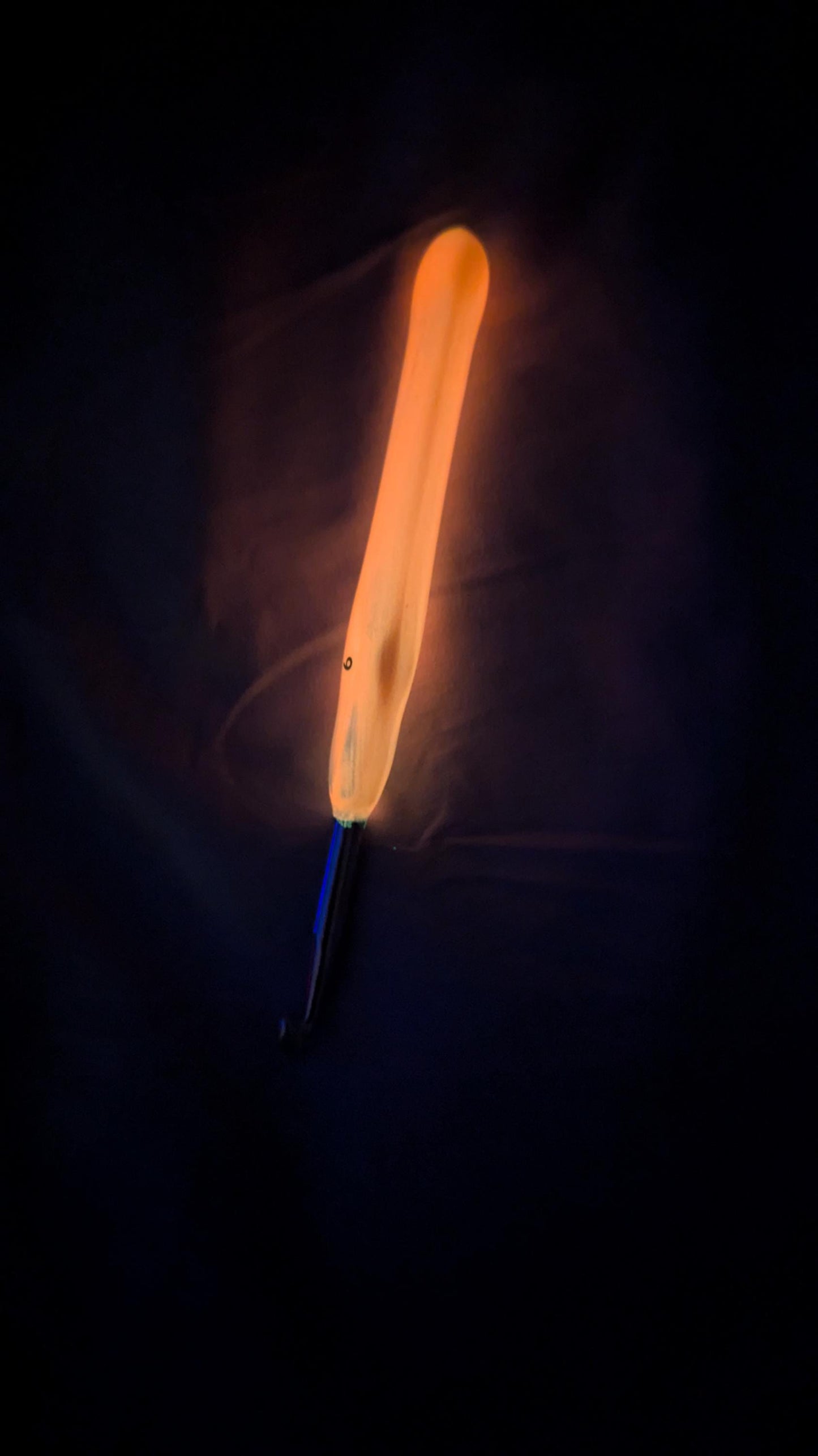 Pink Glow in the Dark Crochet Hook - novelty crochet hook, crochet gift
