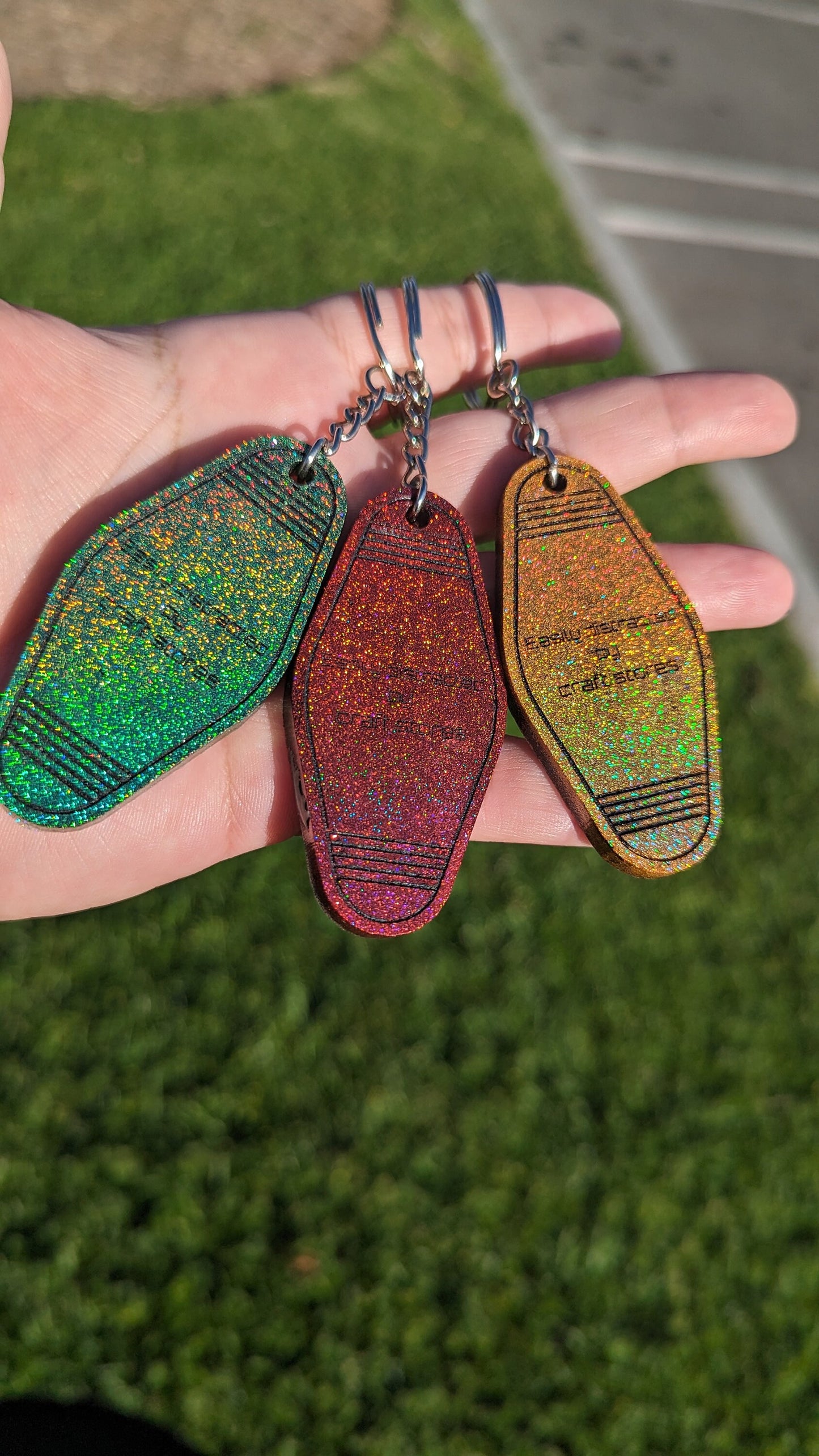 Craft store keychain