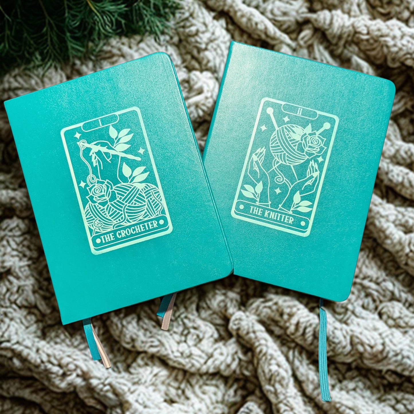 Crochet or Knit Tarot Card Notebook