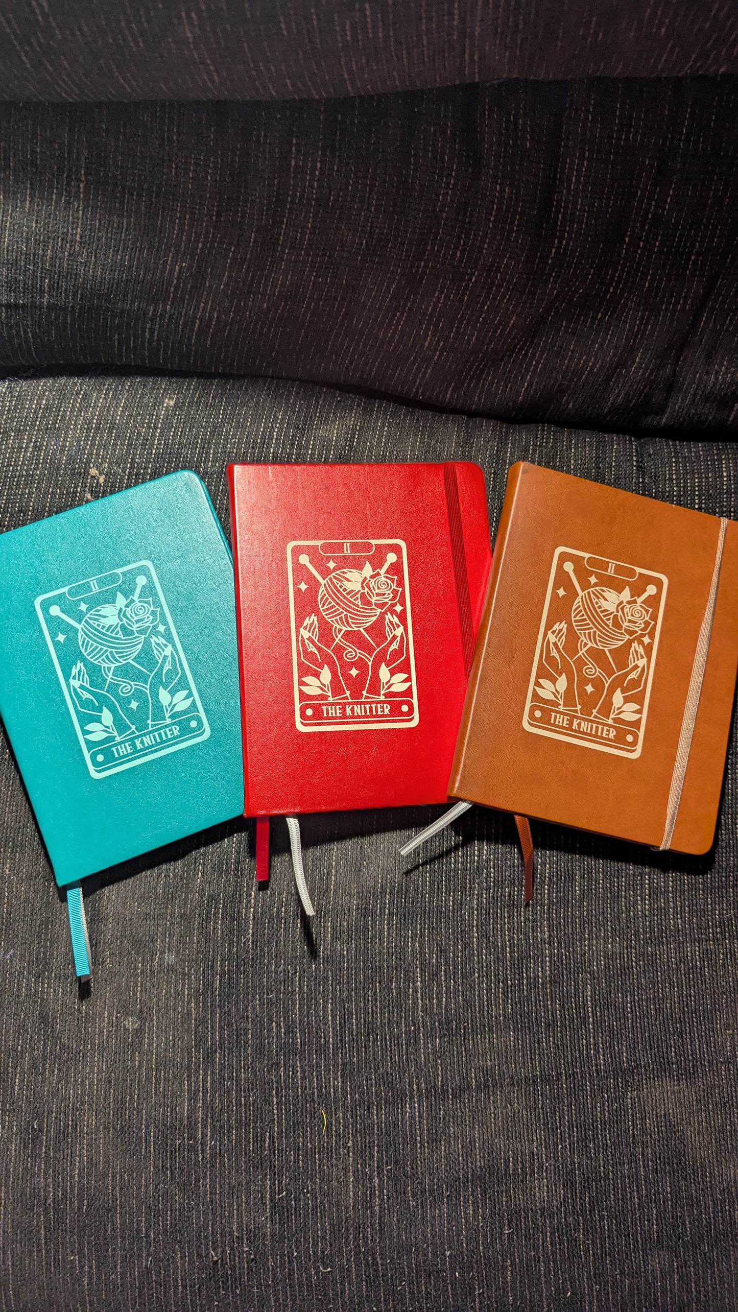 Crochet or Knit Tarot Card Notebook