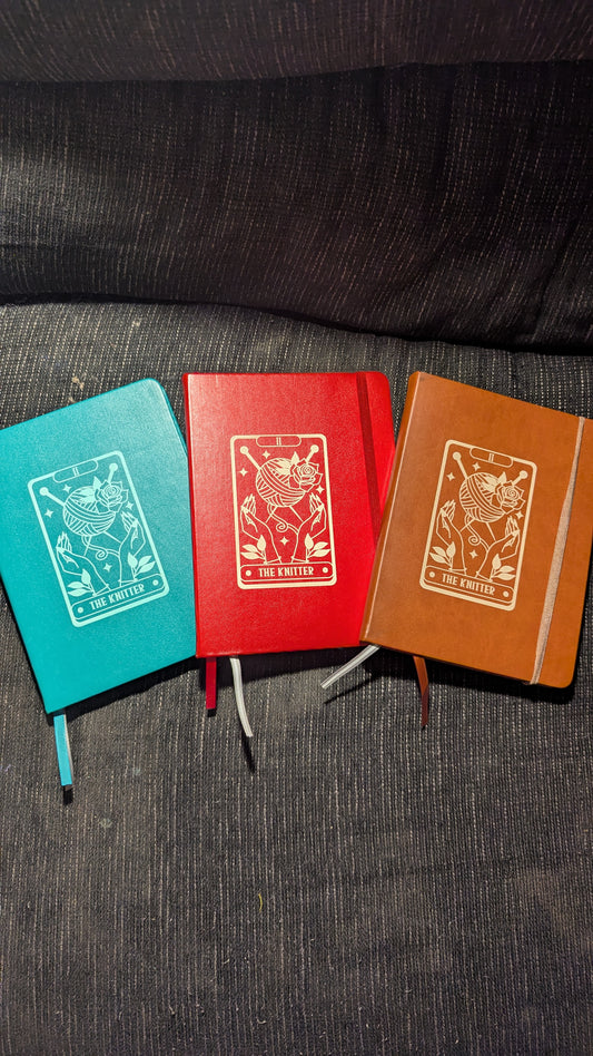Crochet or Knit Tarot Card Notebook