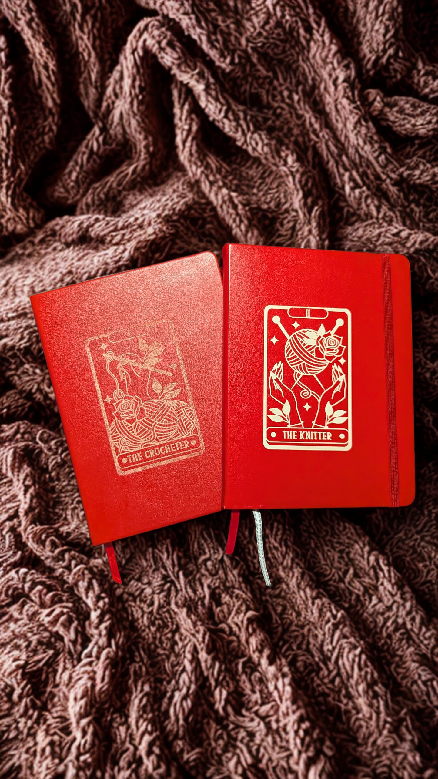 Crochet or Knit Tarot Card Notebook