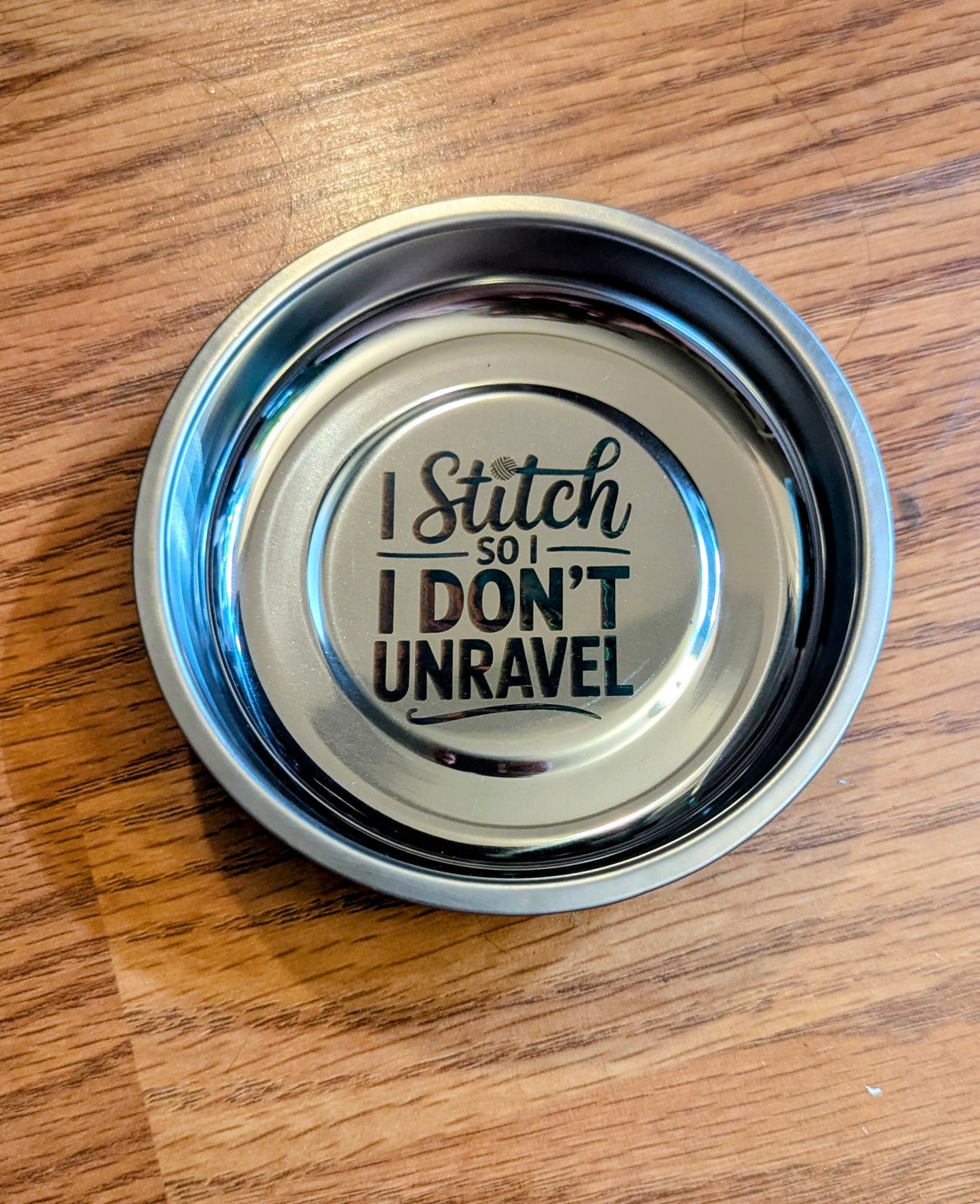 Magnetic Crochet Dish - Just One More Row