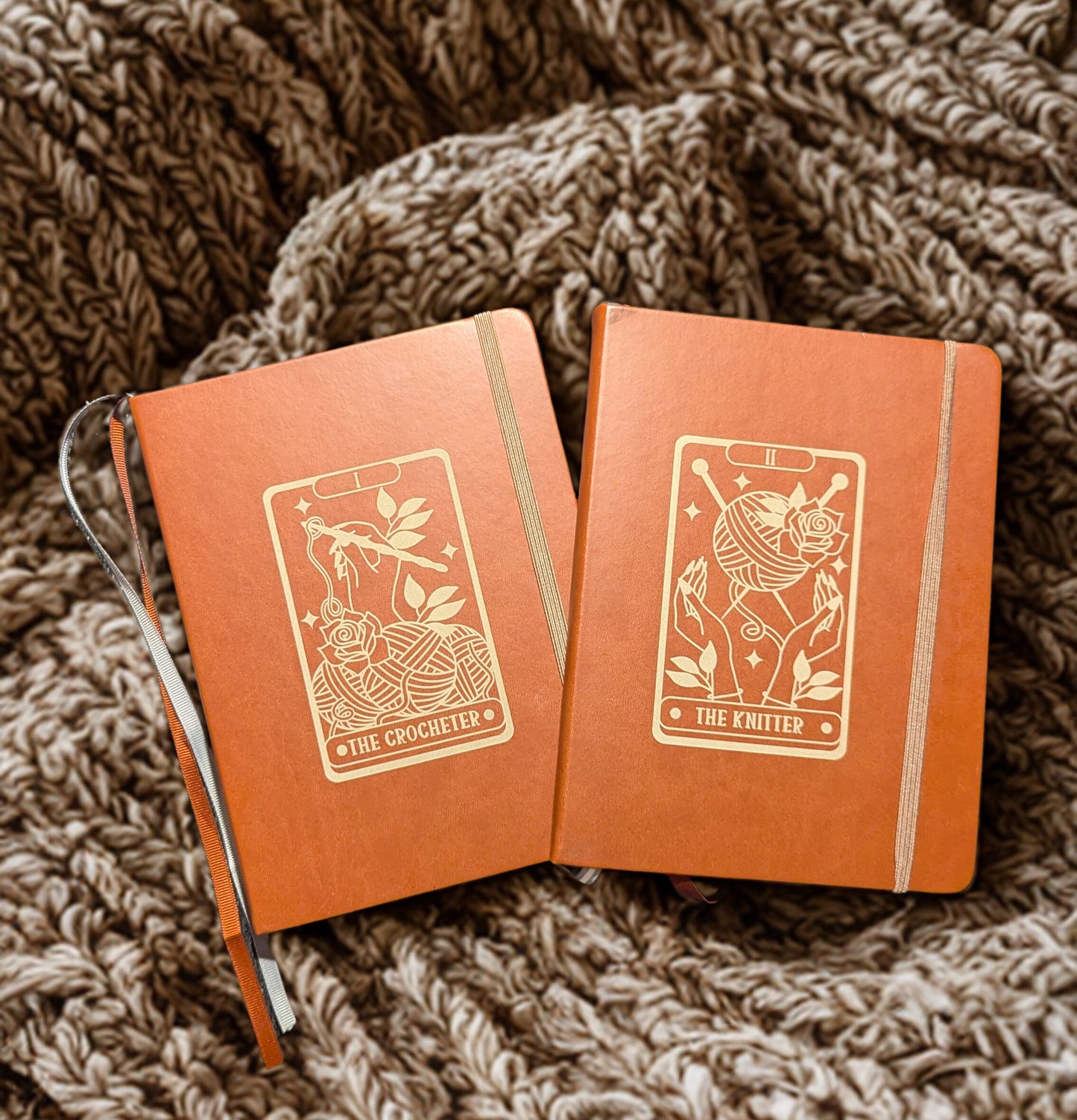 Crochet or Knit Tarot Card Notebook