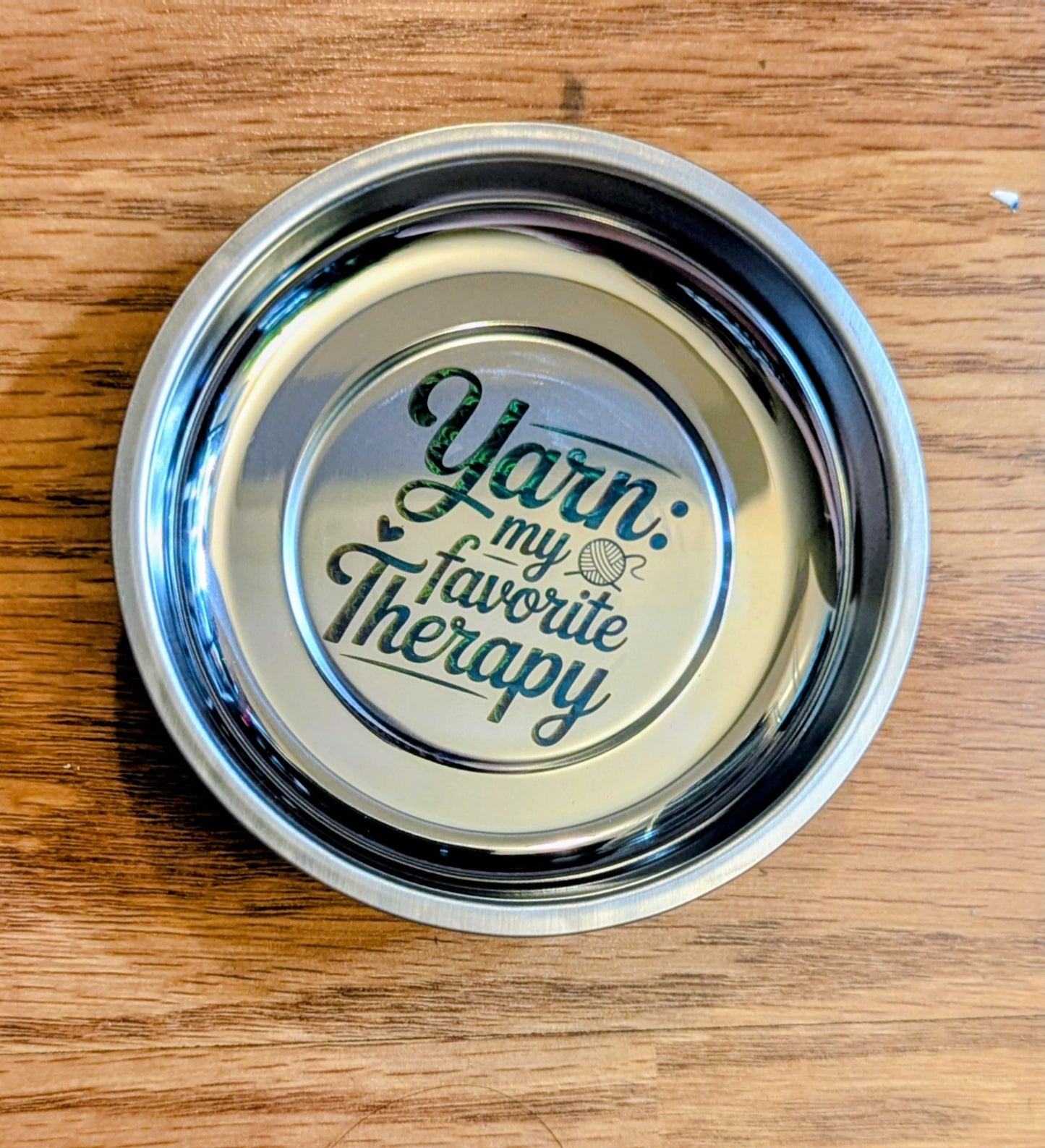 Magnetic Crochet Dish - Just One More Row