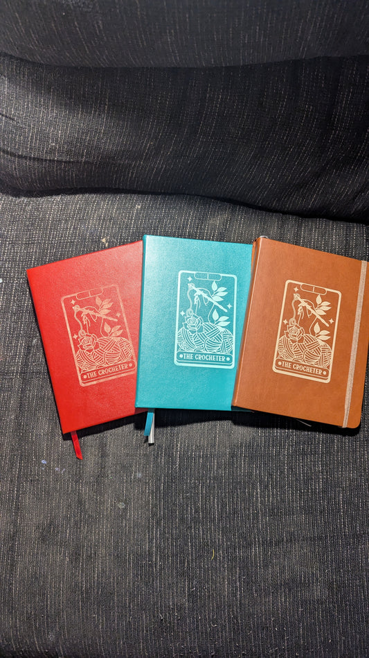 Crochet or Knit Tarot Card Notebook
