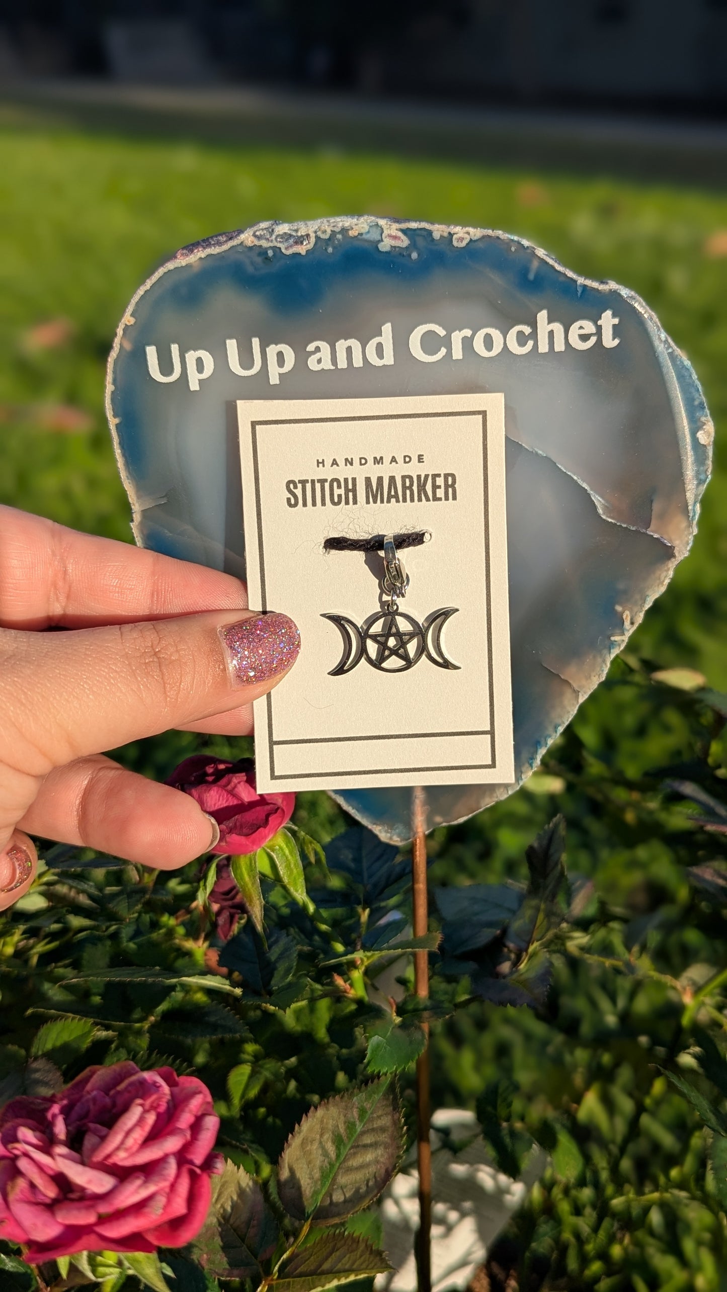 Triple Moon Stitch Marker